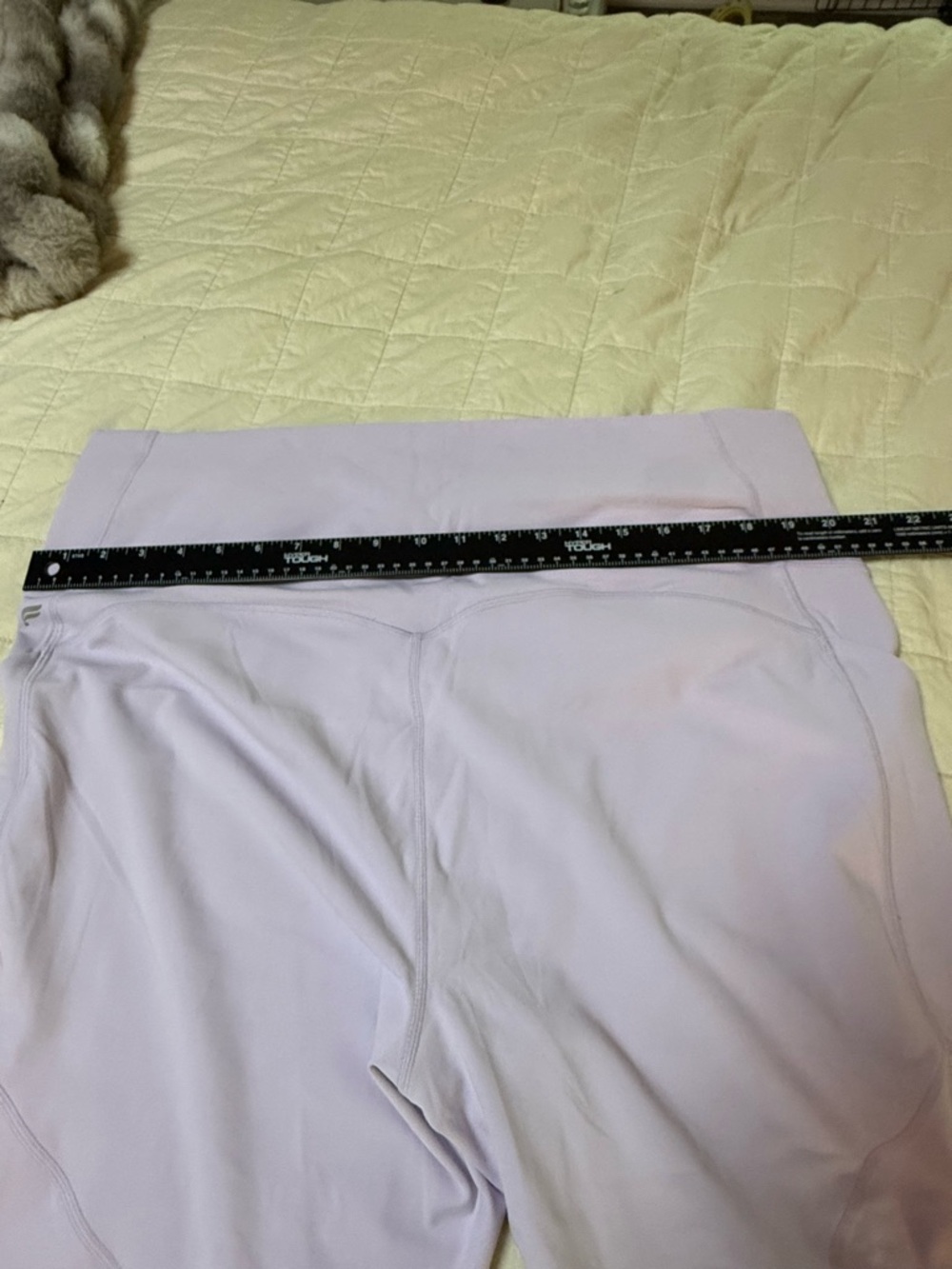 NWT Fabletics Oasis High-Waisted Twist Leggings - Lavender - 4X - Picture 8 of 11